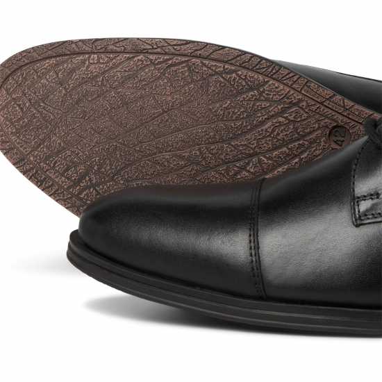 Jack And Jones Raymond Leather Shoe Mens Антрацит Мъжки обувки