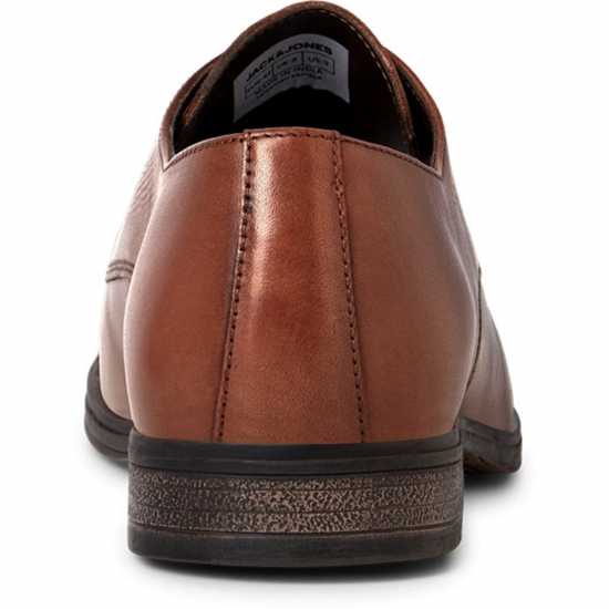 Jack And Jones Raymond Leather Shoe Mens Коняк Мъжки обувки