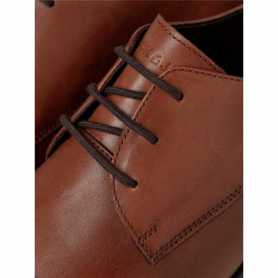 Jack And Jones Raymond Leather Shoe Mens Коняк Мъжки обувки