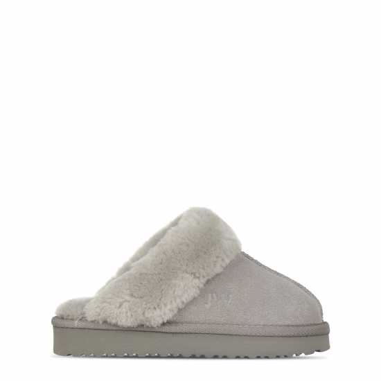 Jack Wills Mule Slipper Сиво Чехли