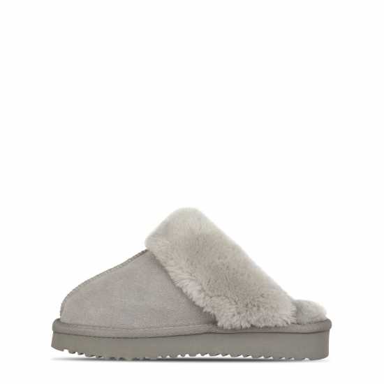 Jack Wills Mule Slipper Сиво Чехли