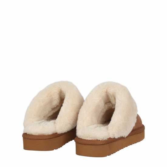 Jack Wills Mule Slipper Кафяво Чехли