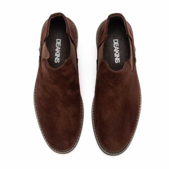 Nicholas Deakins Niven Sn99 Brown Suede Мъжки боти и ботуши