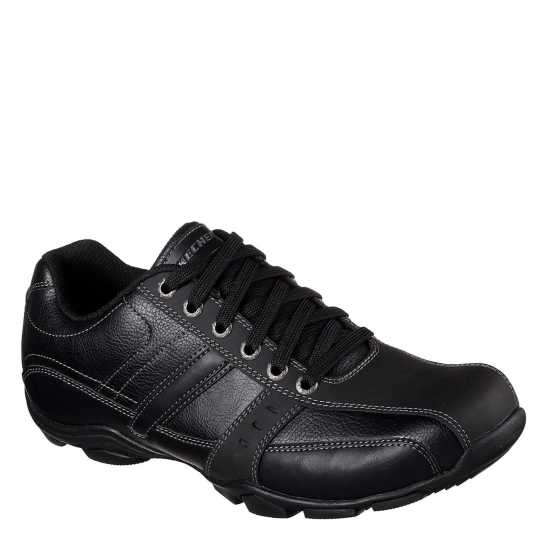 Skechers Marter Lace Casual Shoe Mens Черно Мъжки маратонки