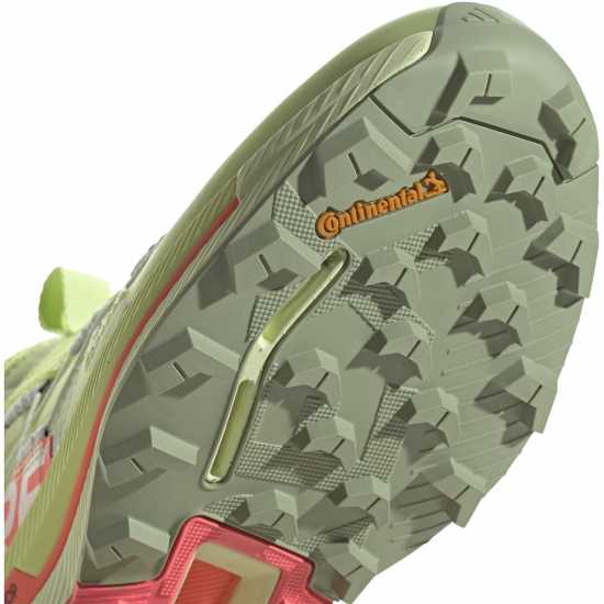 Adidas Маратонки За Бягане По Пътеки Terrex Agravic Pro Trail Running Shoes Womens Пулим/Турбо Дамски туристически обувки