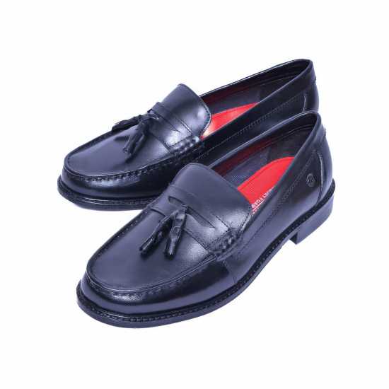 Lambretta Tassel Loafer Черно Мъжки обувки