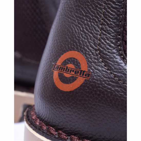 Lambretta Leather Chelsea Boot Кафяво Мъжки боти и ботуши