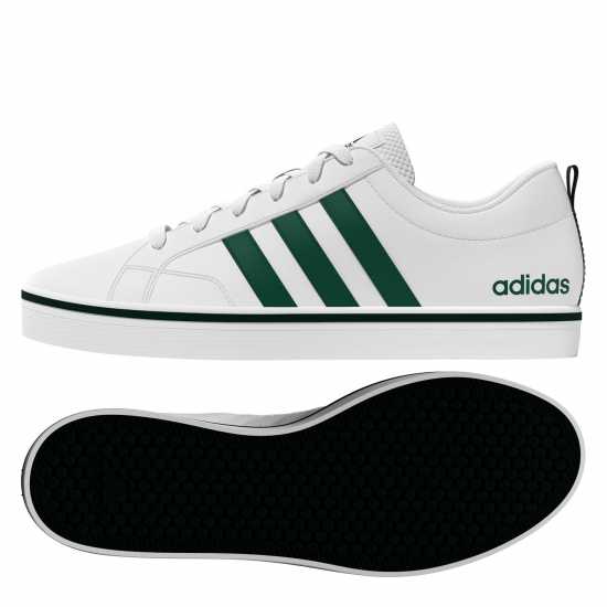 Adidas Мъжки Маратонки Vs Pace Mens Trainers Бяло/Зелено 