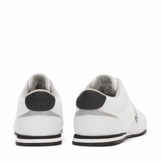 Hugo Boss Ниски Маратонки Boss Rusham Low Trainers Бяло 100 Fathers Day