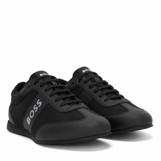 Hugo Boss Ниски Маратонки Boss Rusham Low Trainers Черно 001 Fathers Day