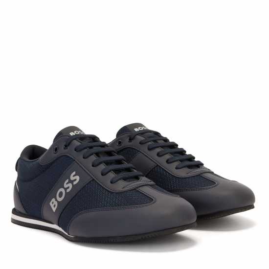 Hugo Boss Ниски Маратонки Boss Rusham Low Trainers Тъмно син 401 Fathers Day