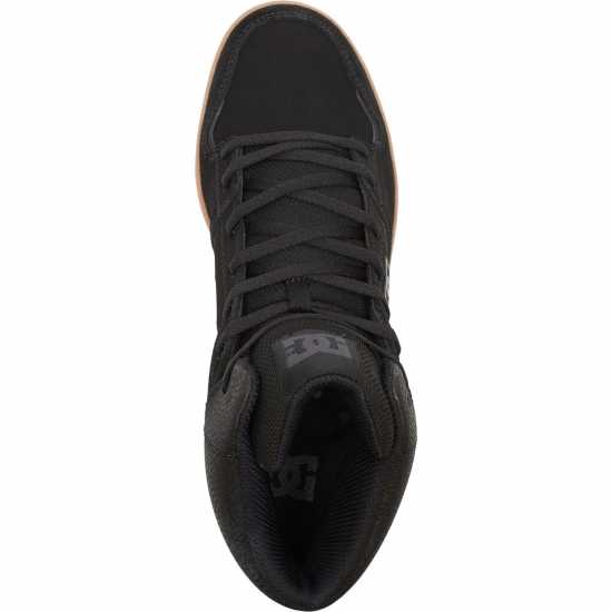 Dc Cure Hi Top Trainers Mens Черно/Гума 