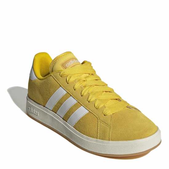 Adidas Grand Court Base 00S Shoes Mens Жълто/Бяло 