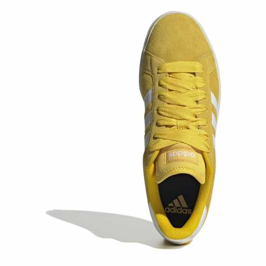 Adidas Grand Court Base 00S Shoes Mens Жълто/Бяло 