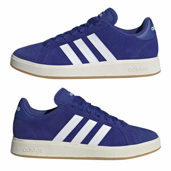 Adidas Grand Court Base 00S Shoes Mens Синьо/Бяло 