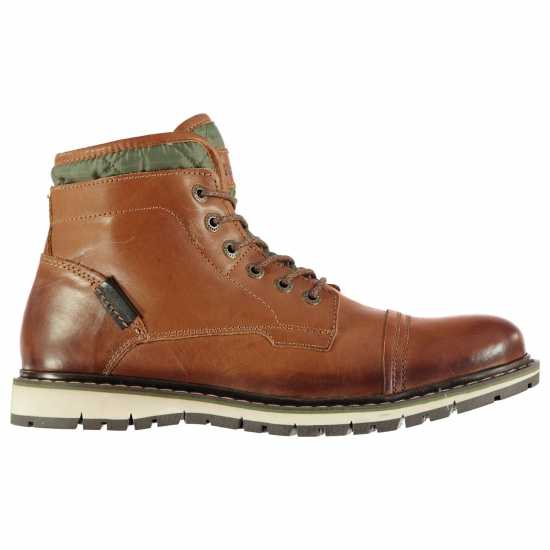 Firetrap Мъжки Кожени Боти Aubin Mess Boots Mens Вълна Мъжки боти и ботуши