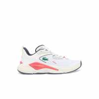 Lacoste Ace Shot Trainers Оф Уайт / Ред 