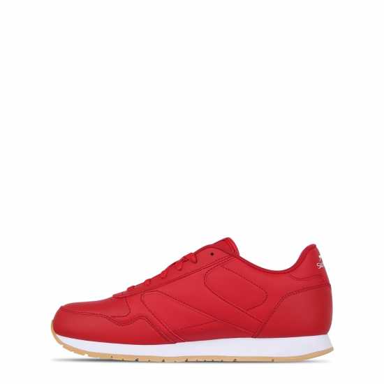 Slazenger Класически Мъжки Маратонки Classic Mens Trainers Червено/Бяло 