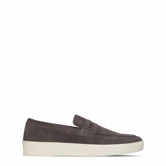 Jack Wills Casual Suede Loafer Сланина Мъжки обувки