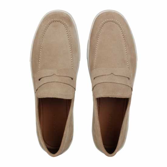 Jack Wills Casual Suede Loafer Пясък Мъжки обувки