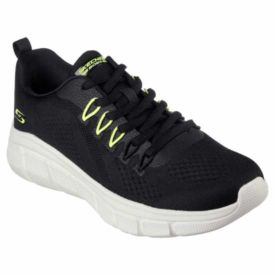 Skechers Bobs B Flex - Electric Cool Low-Top Trainers Mens Черно Мъжки маратонки