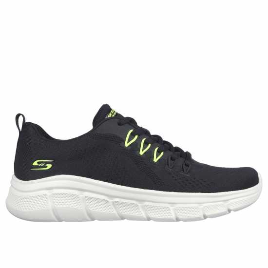 Skechers Bobs B Flex - Electric Cool Low-Top Trainers Mens Черно Мъжки маратонки