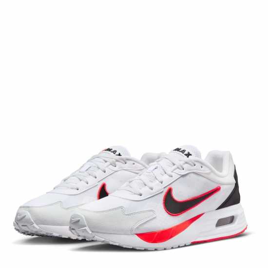 Nike Мъжки Маратонки Air Max Solo Mens Trainers Wht/Red/Blk Мъжки маратонки