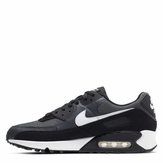 Nike Air Max 90 Trainers Mens Бяло Мъжки високи кецове