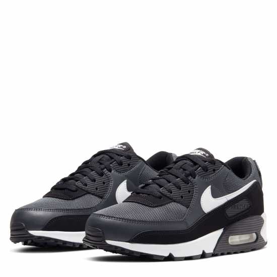 Nike Air Max 90 Trainers Mens Бяло Мъжки високи кецове