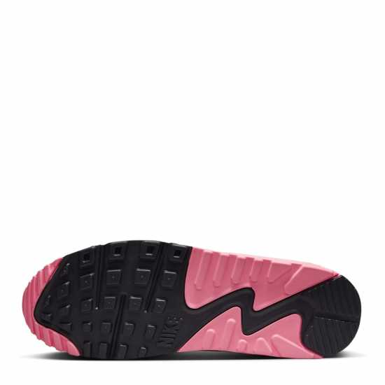 Nike Air Max 90 Trainers Mens Blk/Gry/Pink Мъжки маратонки