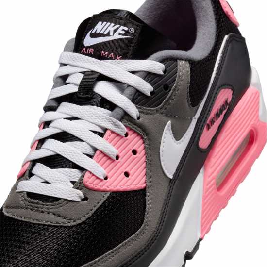 Nike Air Max 90 Trainers Mens Blk/Gry/Pink Мъжки маратонки