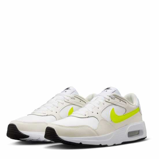 Nike Air Max Sc Shoes Mens Бяло/Кибер/Фан Мъжки маратонки