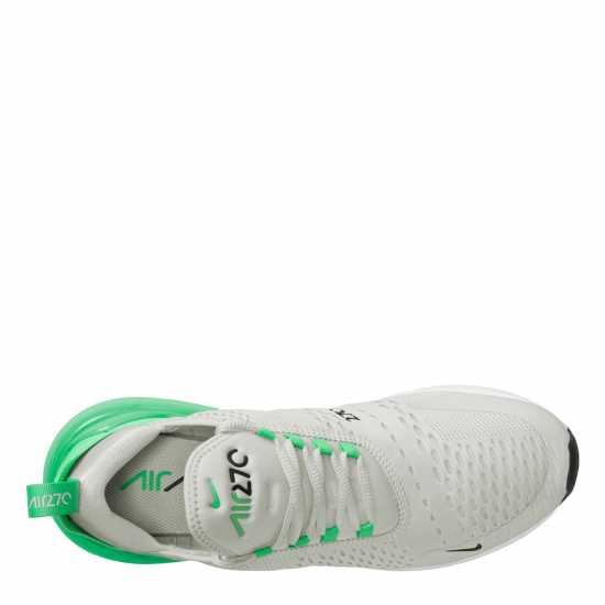 Nike Air Max 270 Trainers Mens Silver/Green Мъжки маратонки