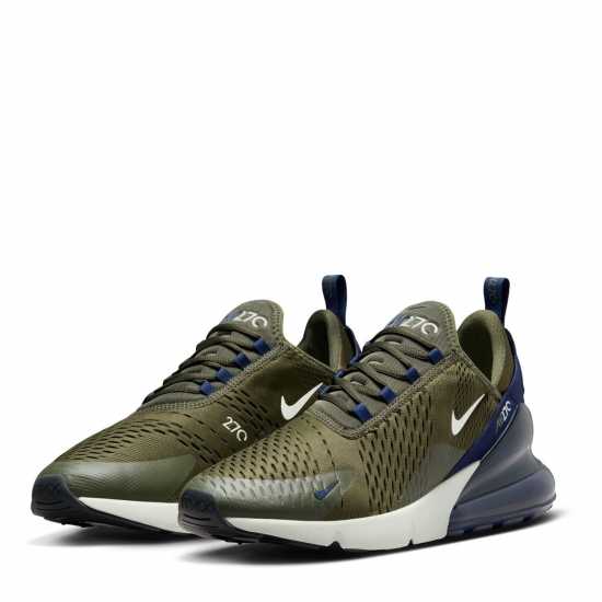 Nike Air Max 270 Trainers Mens Хаки/Обсидиан Мъжки маратонки