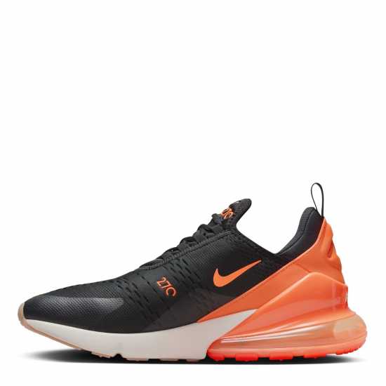 Nike Air Max 270 Trainers Mens Черно/Оранжево 