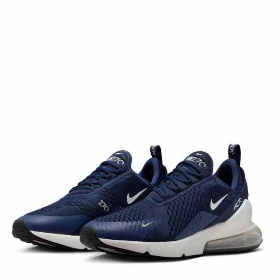 Nike Air Max 270 Trainers Mens Морско синьо/Бяло 