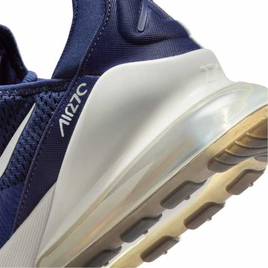 Nike Air Max 270 Trainers Mens Морско синьо/Бяло 