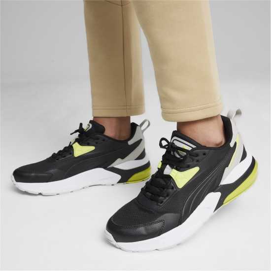 Puma Vis2K Черно/Лайм 