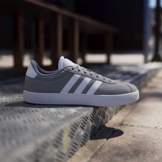 Adidas Vl Court 3.0 Shoes Mens Сиво/Бяло Мъжки маратонки