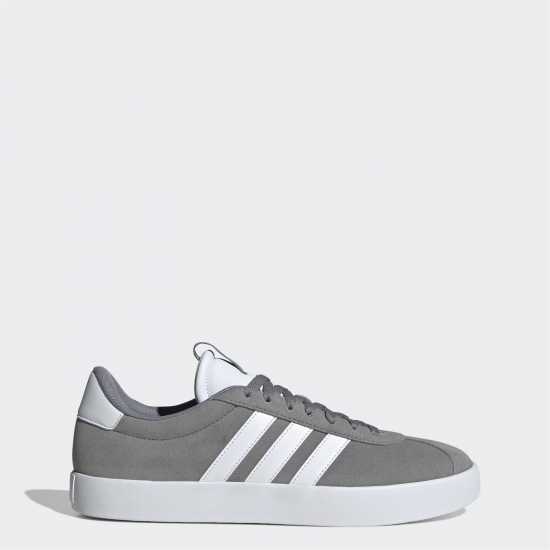 Adidas Vl Court 3.0 Shoes Mens Сиво/Бяло Мъжки маратонки