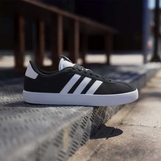 Adidas Vl Court 3.0 Shoes Mens Черно/Бяло Мъжки маратонки