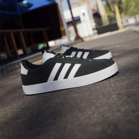 Adidas Vl Court 3.0 Shoes Mens Черно/Бяло Мъжки маратонки