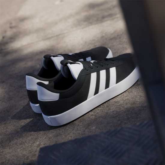 Adidas Vl Court 3.0 Shoes Mens Черно/Бяло Мъжки маратонки