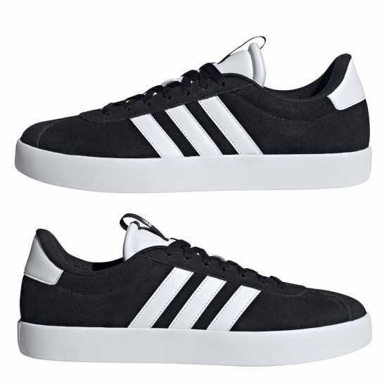 Adidas Vl Court 3.0 Shoes Mens Черно/Бяло Мъжки маратонки