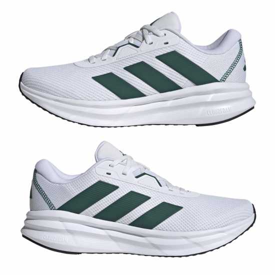 Adidas Мъжки Обувки За Бягане Galaxy 7 Running Shoes Mens Бяло/Зелено Мъжки маратонки