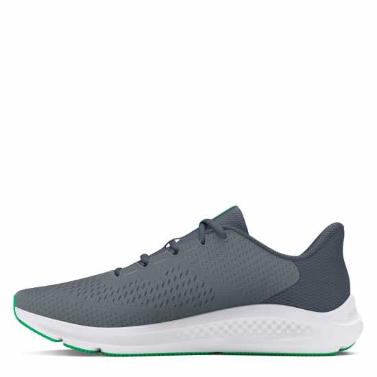 Under Armour Мъжки Обувки За Бягане Charged Pursuit 3 Big Logo Running Shoes Mens Гравий / Д Сив Мъжки маратонки