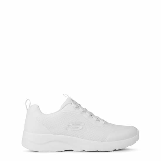 Skechers Мъжки Маратонки Dynamight 2 Setner Mens Trainers Triple White Мъжки маратонки