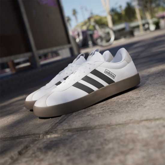 Adidas Vl Court 3.0 Shoes Mens Бяло/Черно Мъжки маратонки