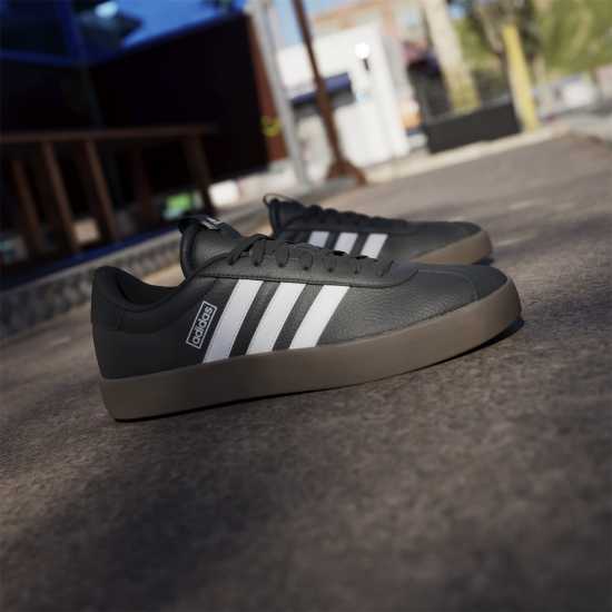 Adidas Vl Court 3.0 Shoes Mens Черно/Бяло Мъжки маратонки