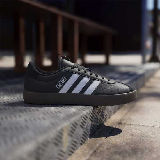 Adidas Vl Court 3.0 Shoes Mens Черно/Бяло Мъжки маратонки